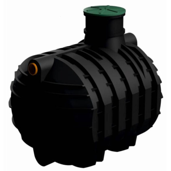 Haba Wiro 5,25m3 sadevee mahuti koos pumba ja aiaboksiga