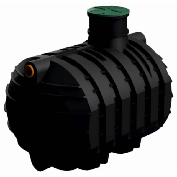 Haba Wiro 6,25m3 sadevee mahuti koos pumba ja aiaboksiga