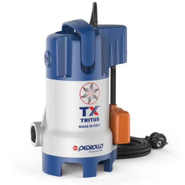 Purustiga tühjenduspump Pedrollo Tritus-TX 0,55 230V